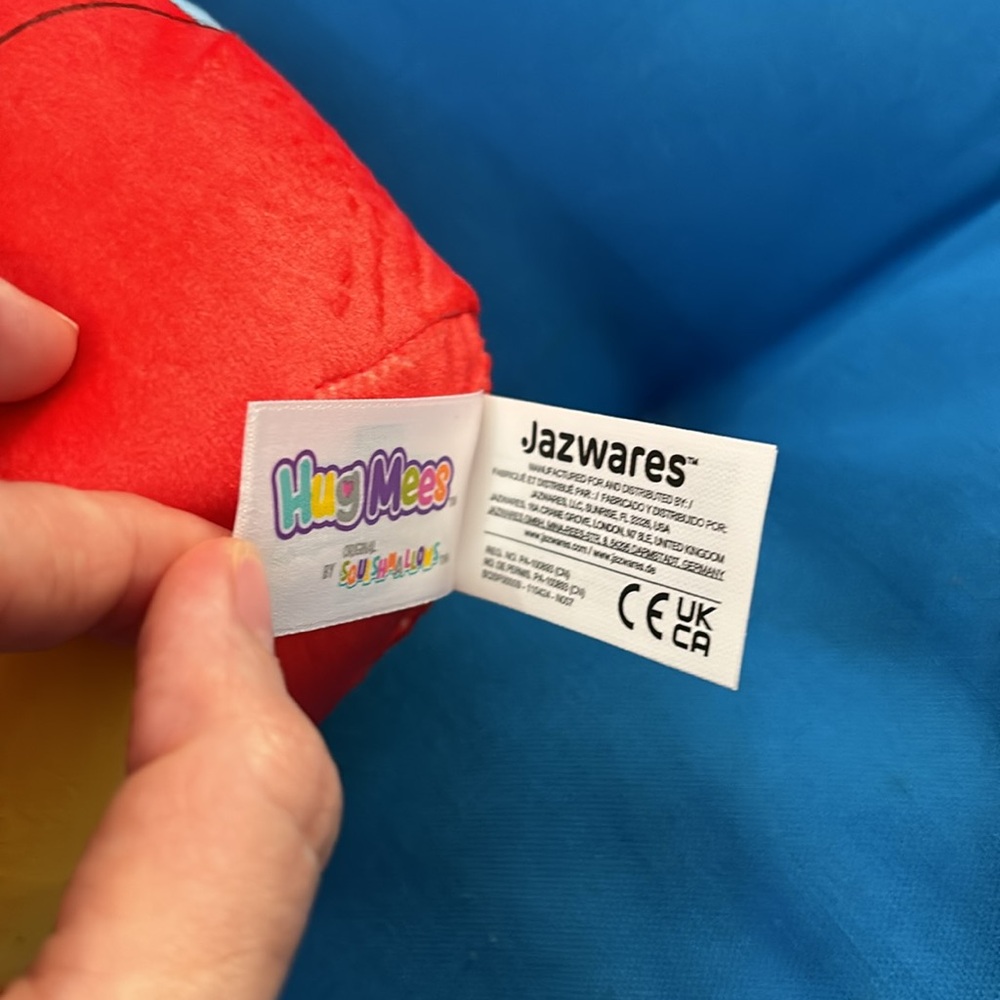 Original SquishMallows Named Ironman Marvel Hug Mees Size 10 “ inch NWTS - Picture 7 of 9